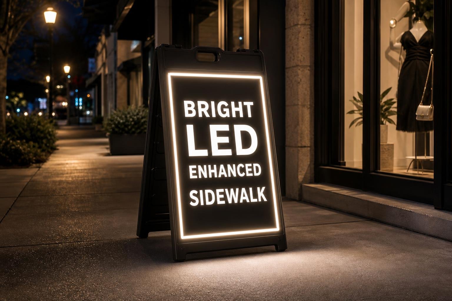 05 led and lighted sign enhancements for businesses in Dunleath, NC