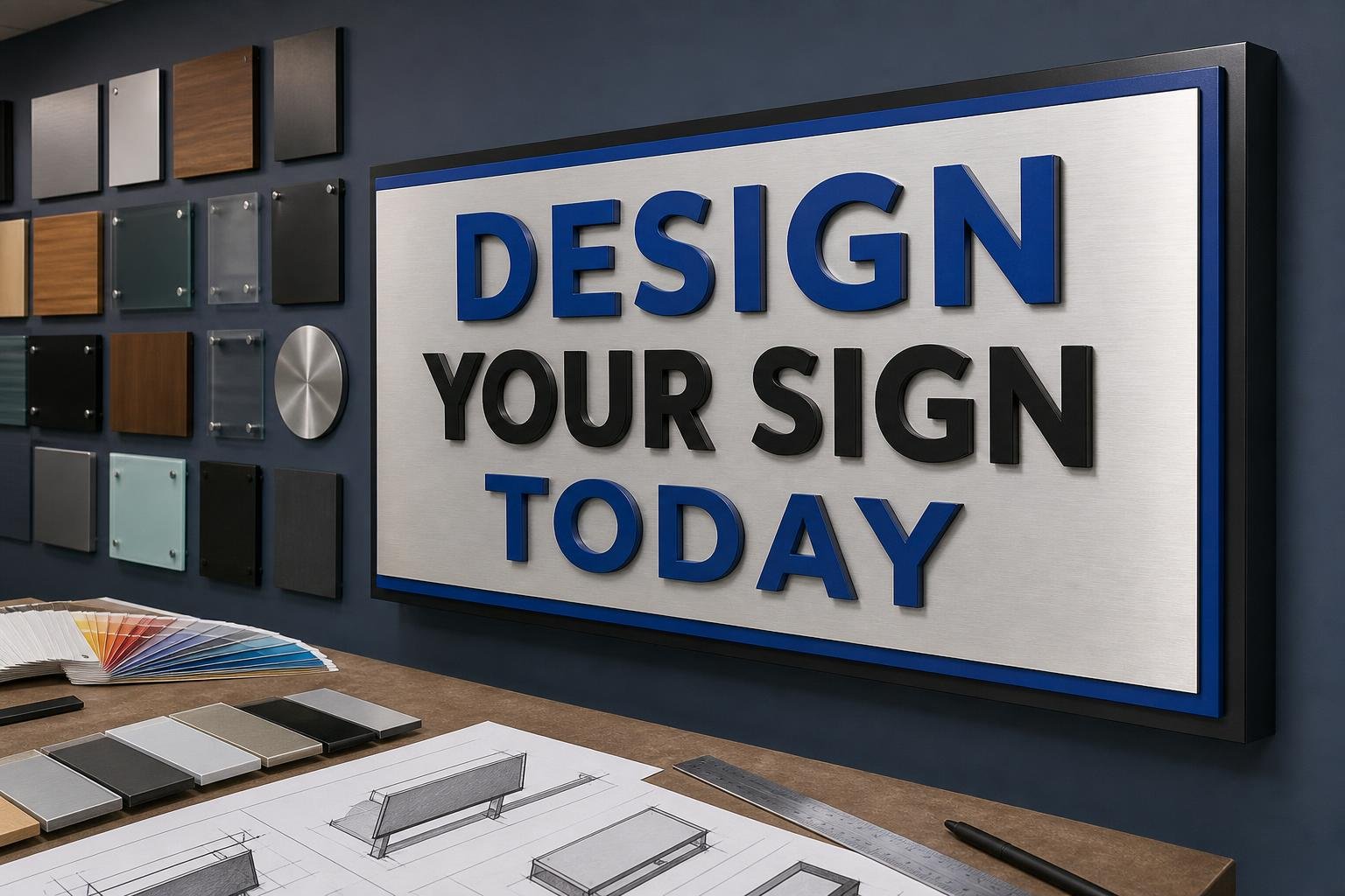 02 business sign design options for sign projects in Browns Summit, NC