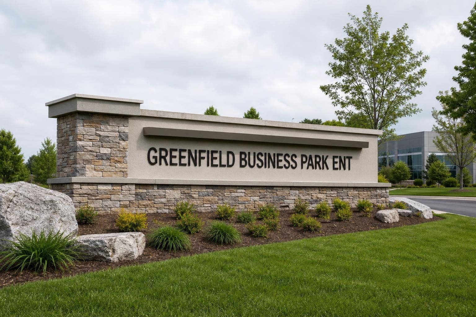 03 outdoor business entrance signs for businesses in Mauldin, SC