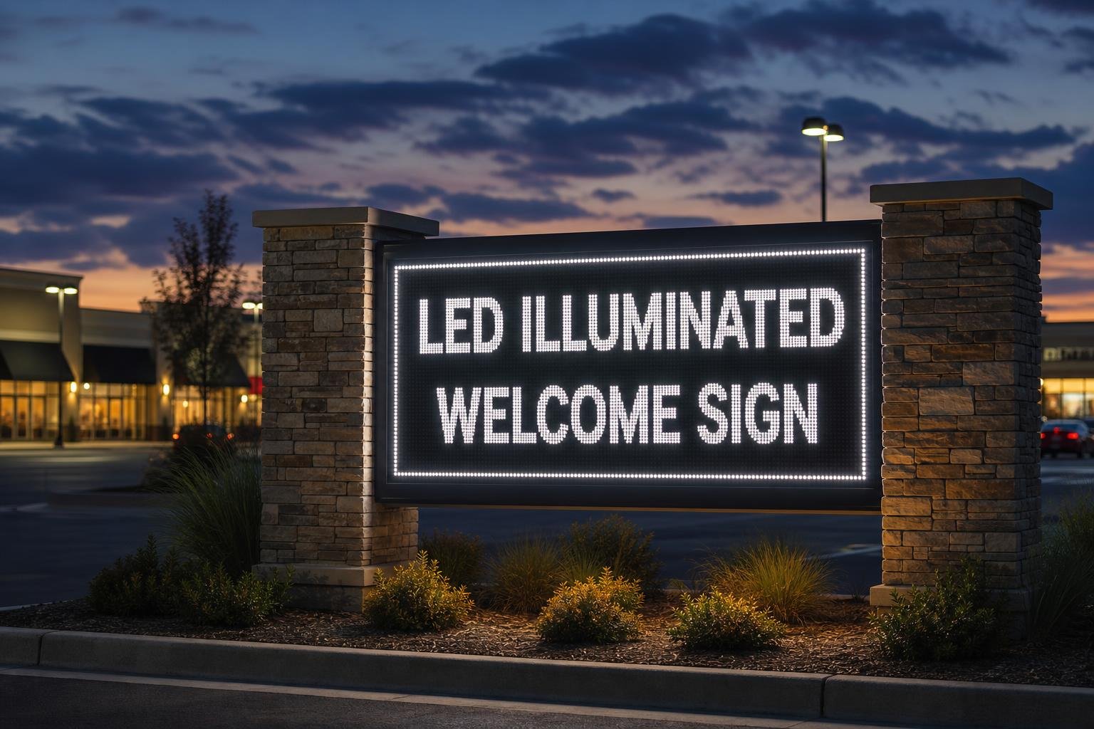 05 illuminated sign installation for Simpsonville, SC businesses
