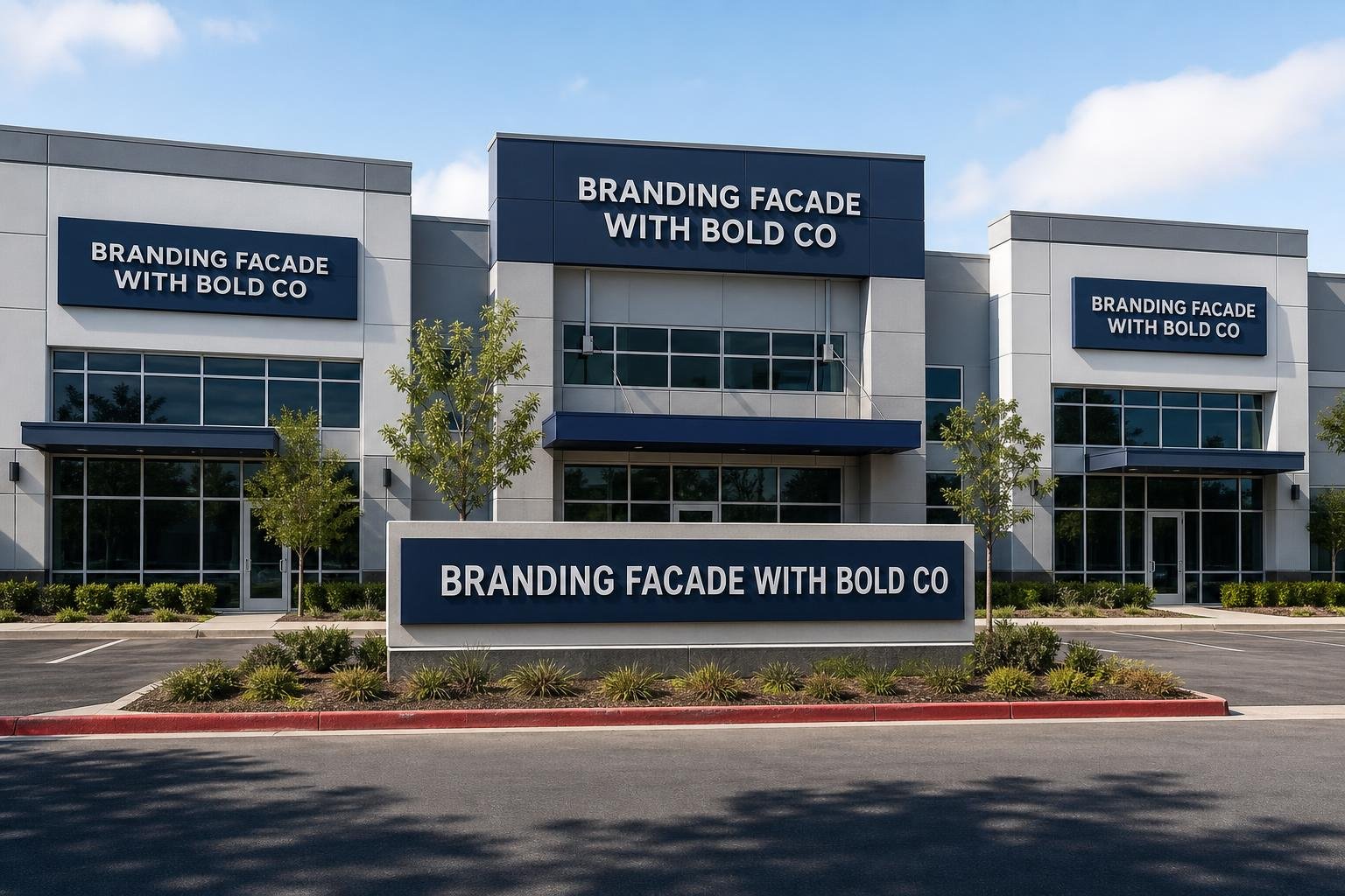 06 sign installation business branding signage for sign projects in Simpsonville, SC
