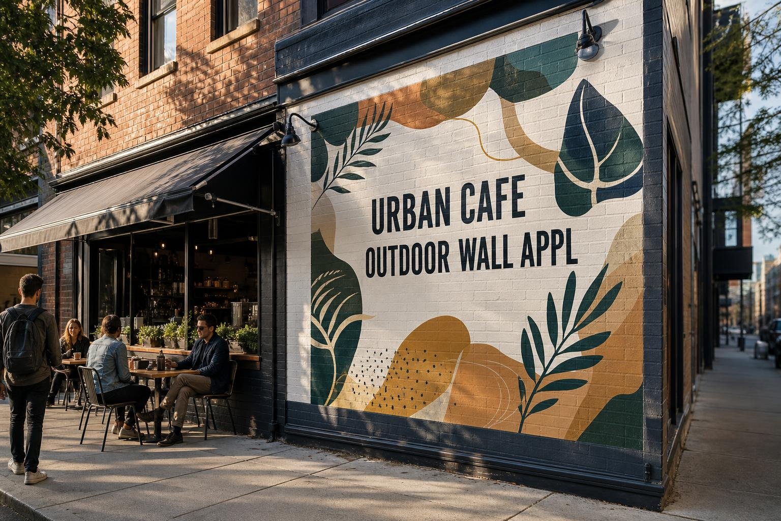 03 outdoor wall application wall graphics and murals for Berea, SC businesses