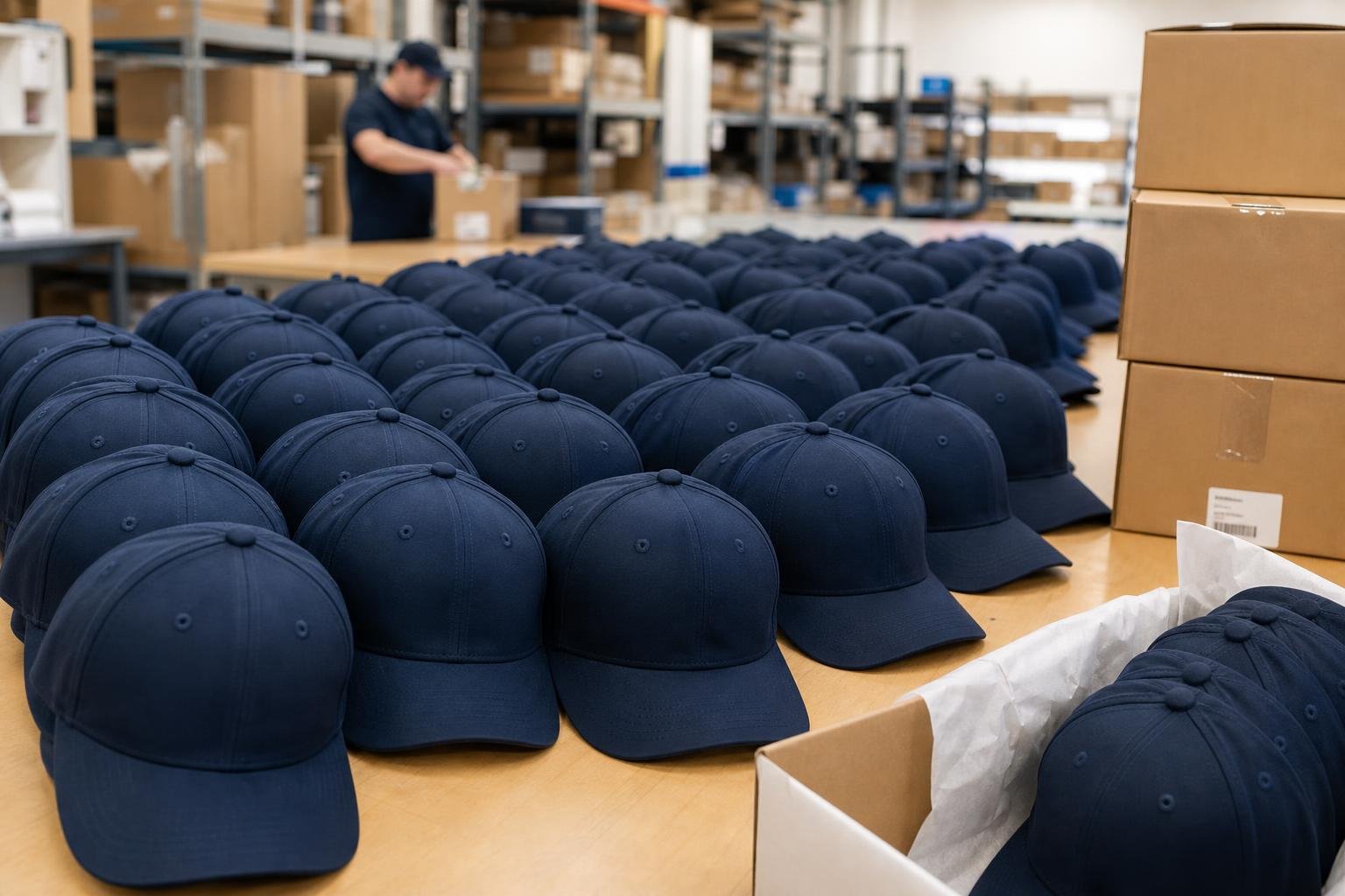 Bulk custom apparel orders including baseball caps organizations relevant to businesses in Clovis, CA