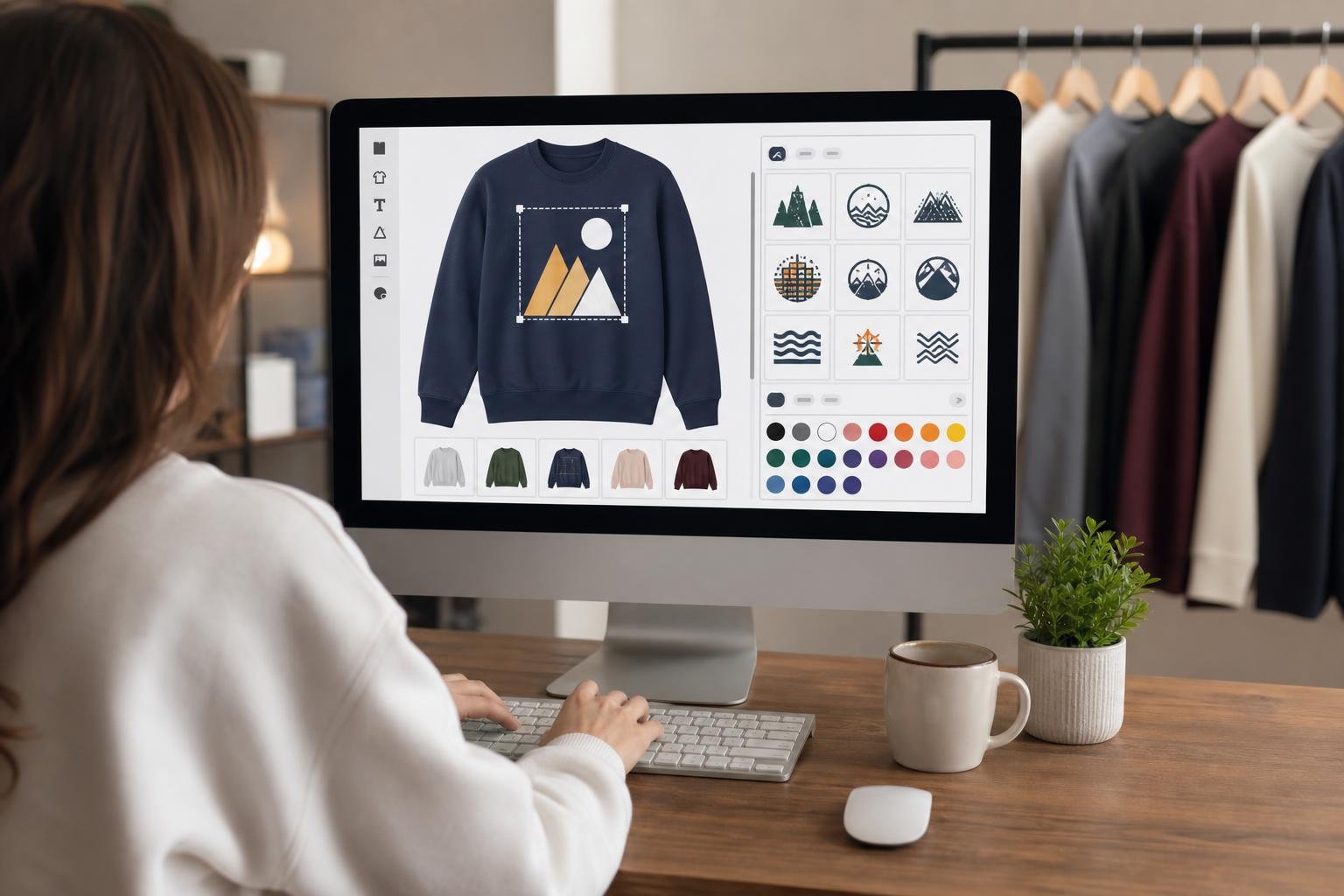 02 custom sweatshirt design options custom crewneck sweatshirts for businesses in Berkeley, CA