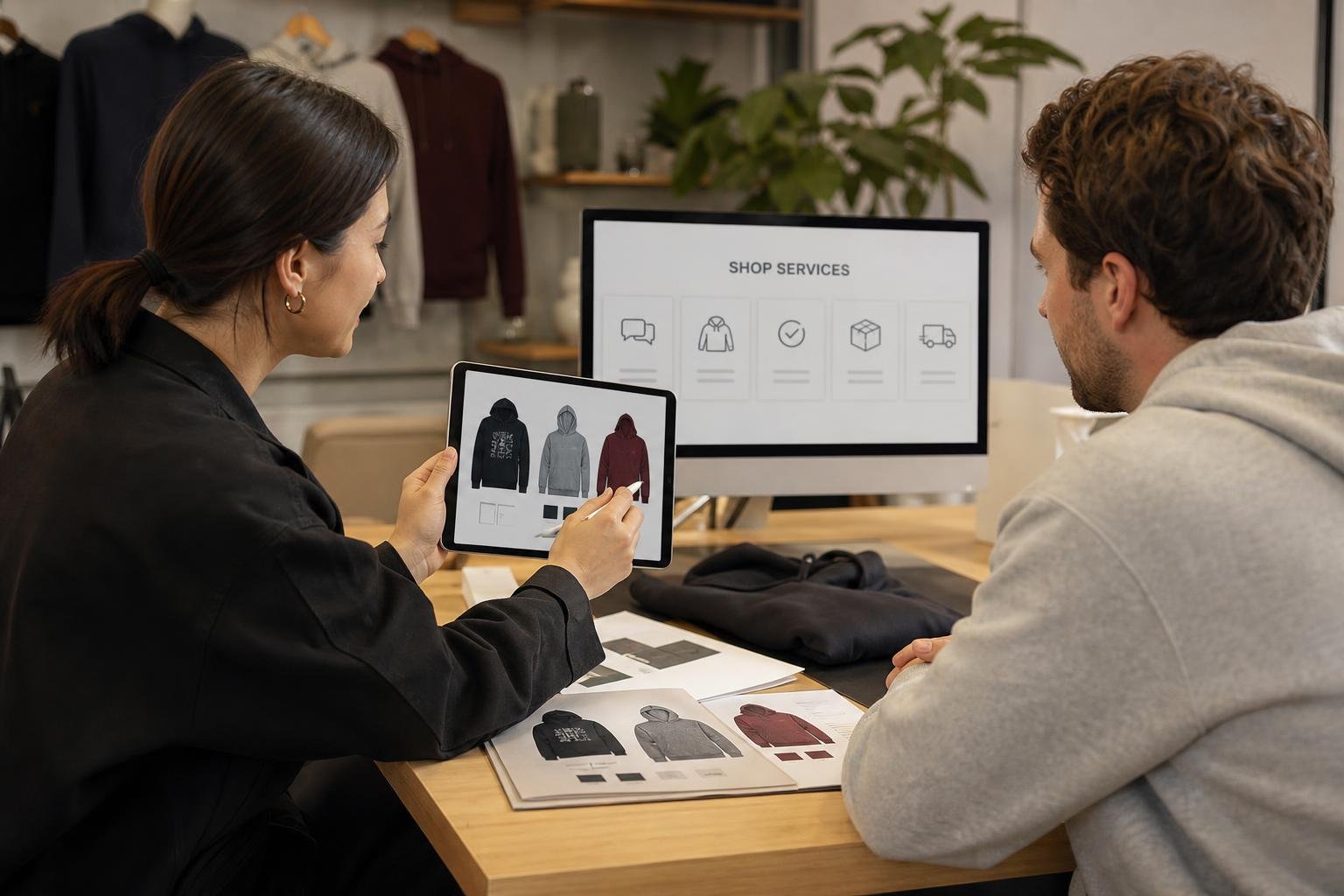 06 apparel print shop services custom hoodies relevant to businesses in Clovis, CA