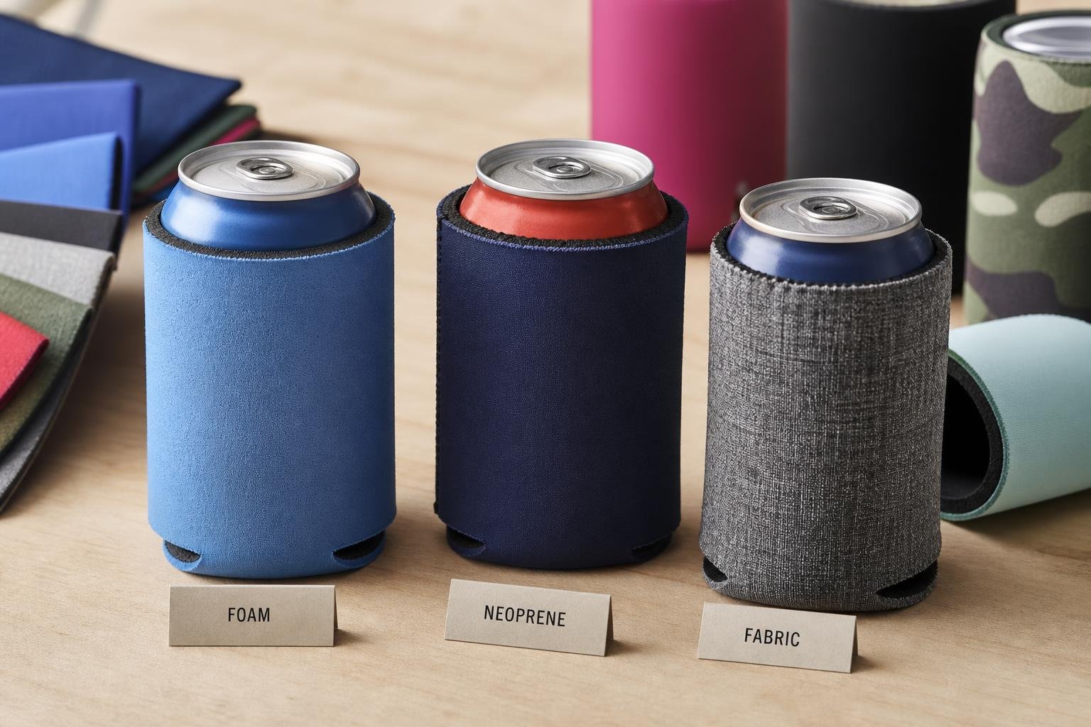 02 custom koozie materials custom koozies for businesses in Laughlin, NV