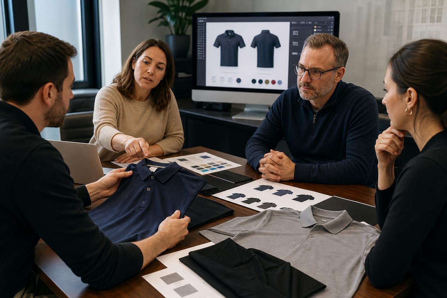 06 corporate apparel customization custom polo shirts for businesses in Redding, CA
