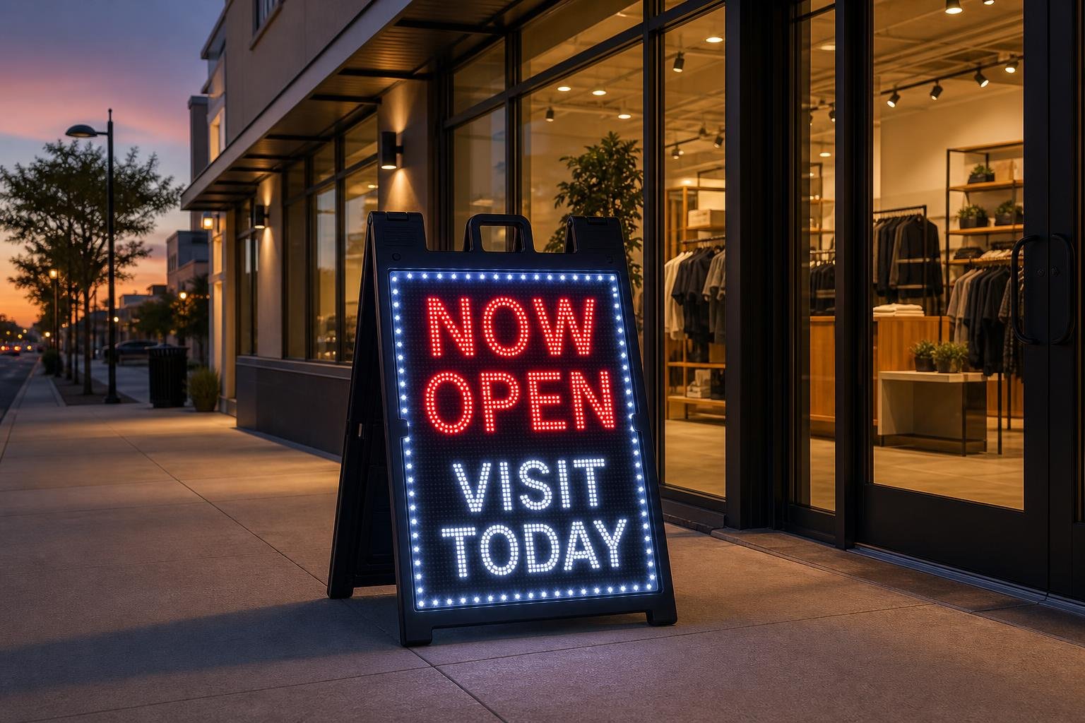 05 led and lighted sign options for Apache, AZ businesses