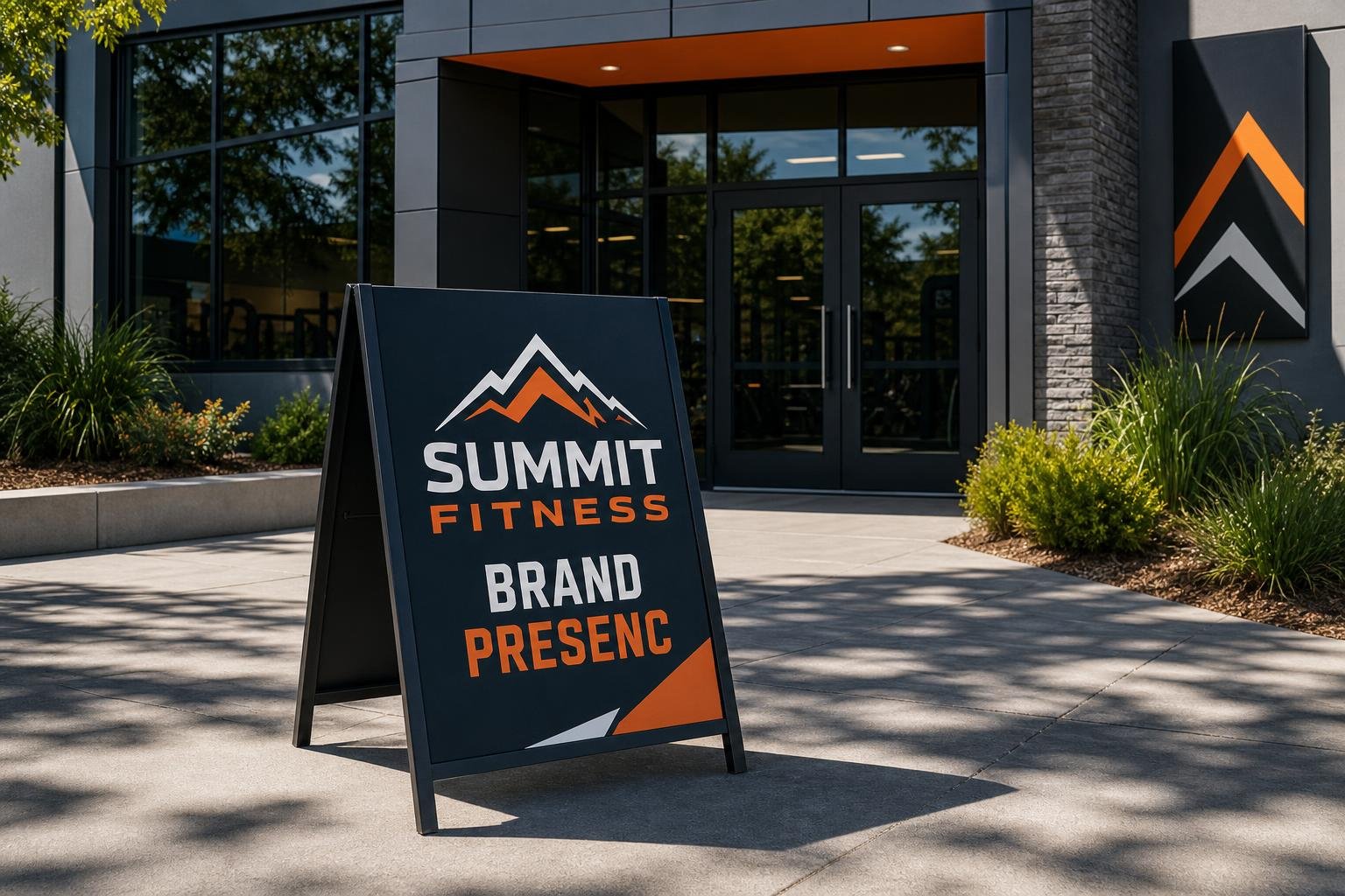06 a frame business branding signage for sign projects in Apache, AZ