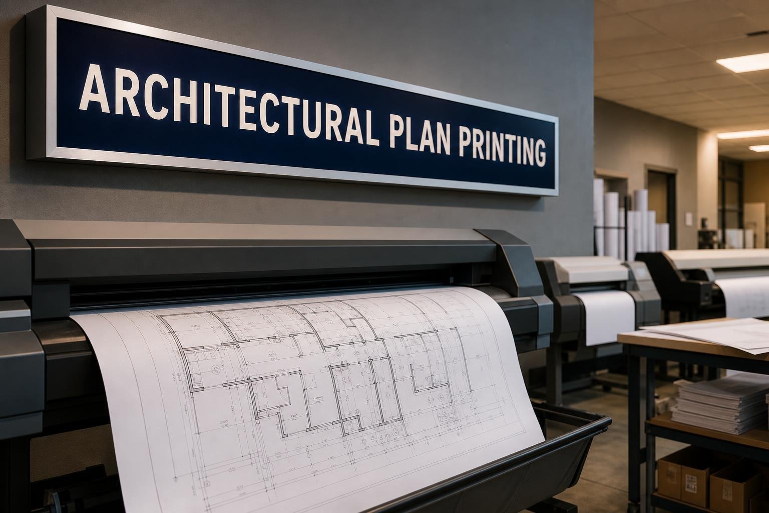 03 architectural plan printing options blueprint scanning for sign projects in Apache, AZ