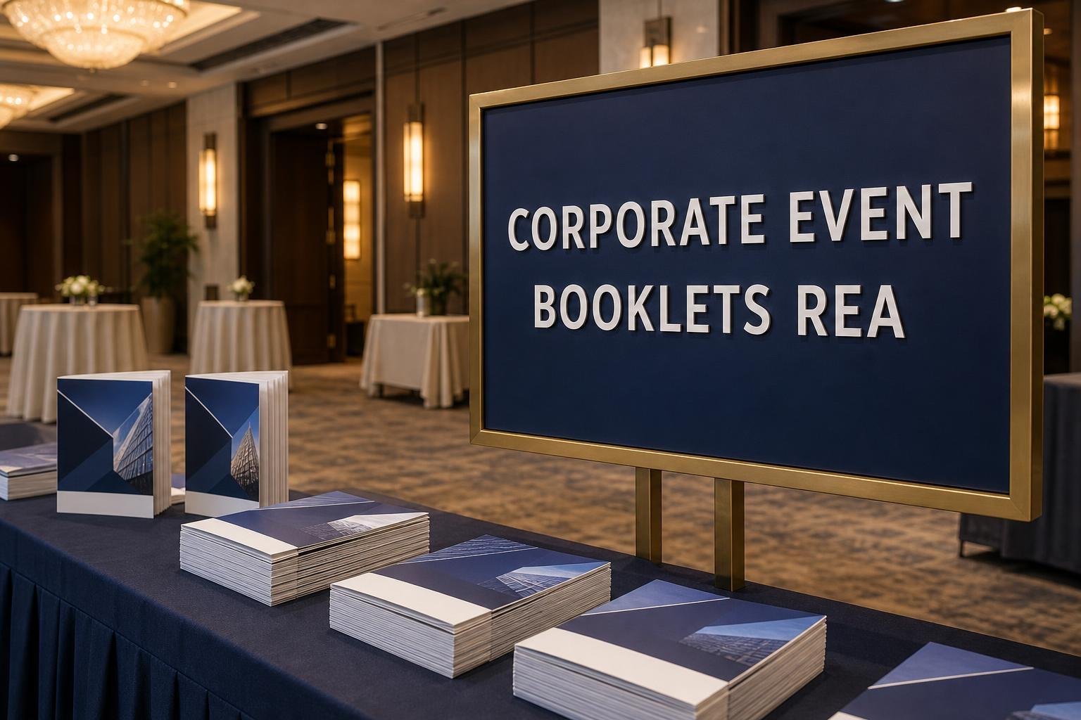03 corporate event booklet applications booklet printing for sign projects in Apache, AZ