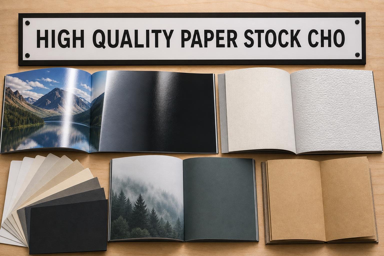 05 high quality paper stock choices booklet printing for Apache, AZ businesses