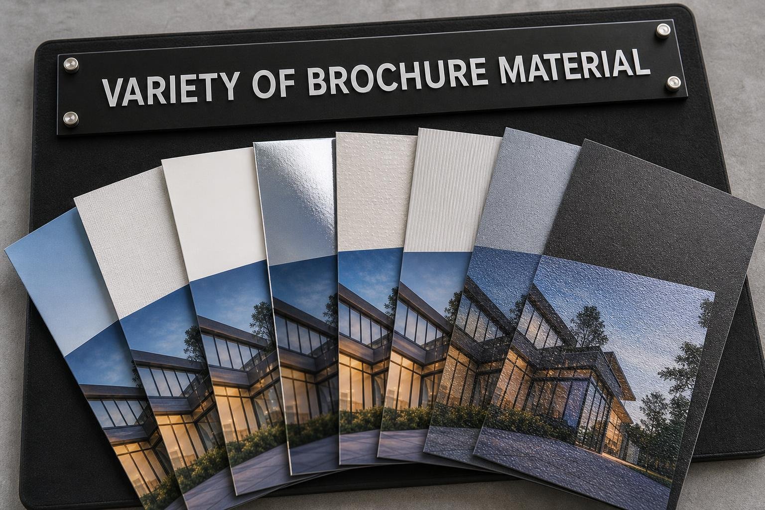 04 brochure materials and finishes brochure printing for businesses in Apache, AZ