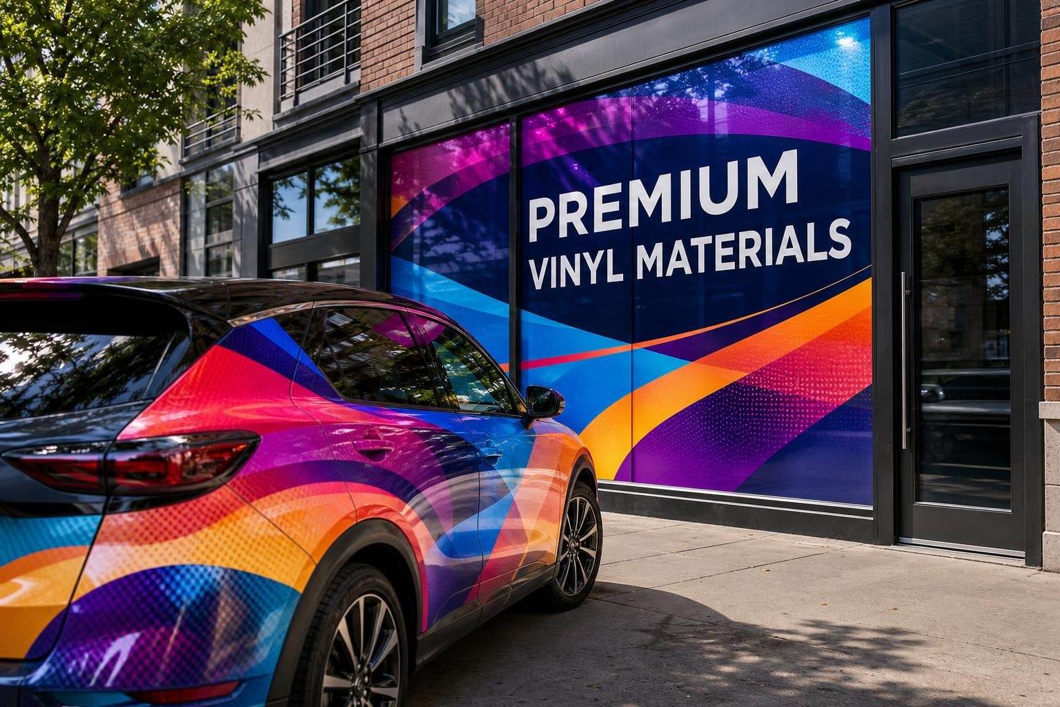 04 printed vinyl materials digital printing for businesses in Apache, AZ