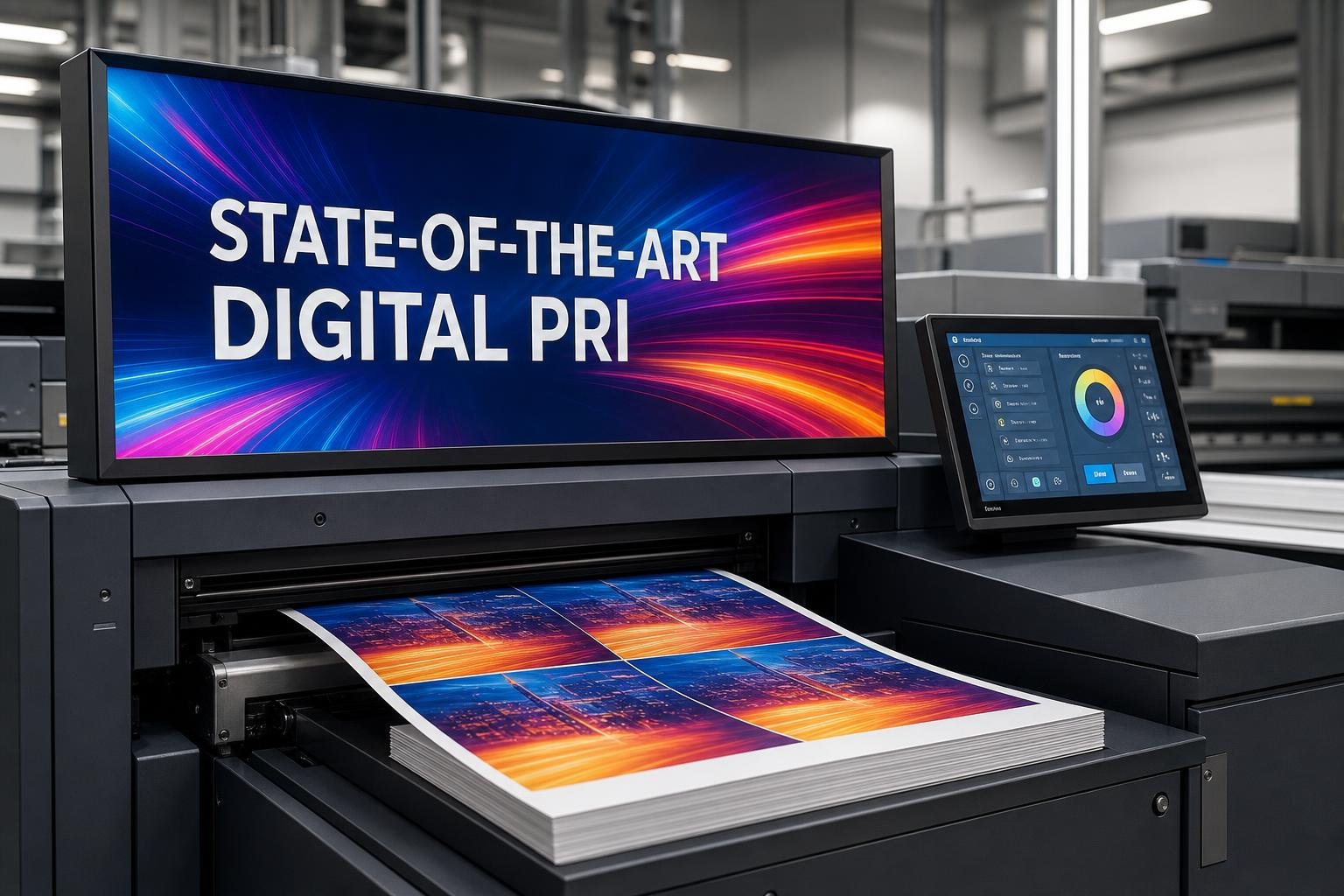 Digital printer producing flyers with detailed color accuracy , Tempe, AZ businesses for Apache, AZ businesses