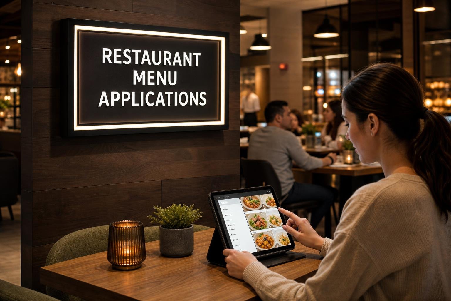 Various restaurant menu applications suitable eateries for sign projects in Apache, AZ