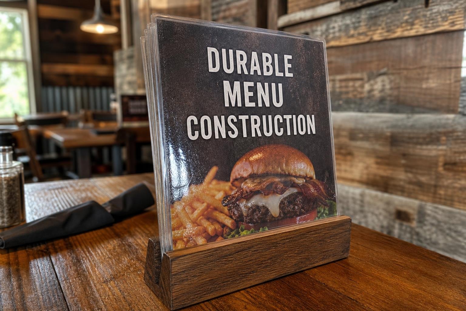 04 menu construction materials menu printing for businesses in Apache, AZ