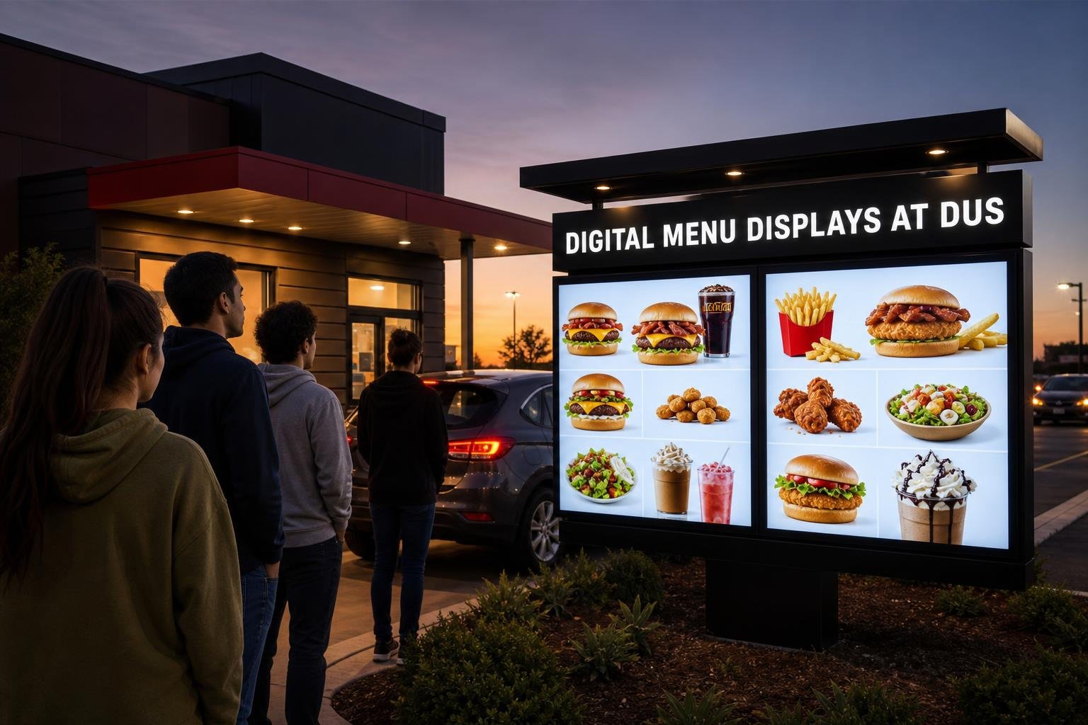 05 digital menu displays for Apache, AZ businesses