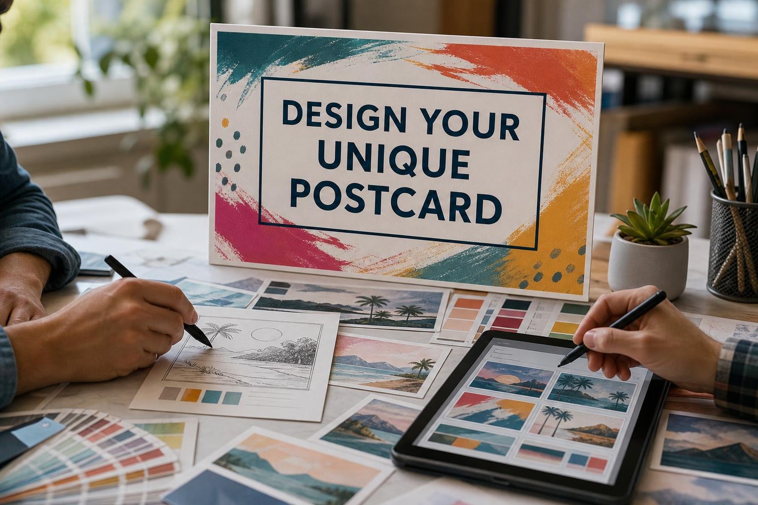 02 custom postcard printing for Apache, AZ businesses