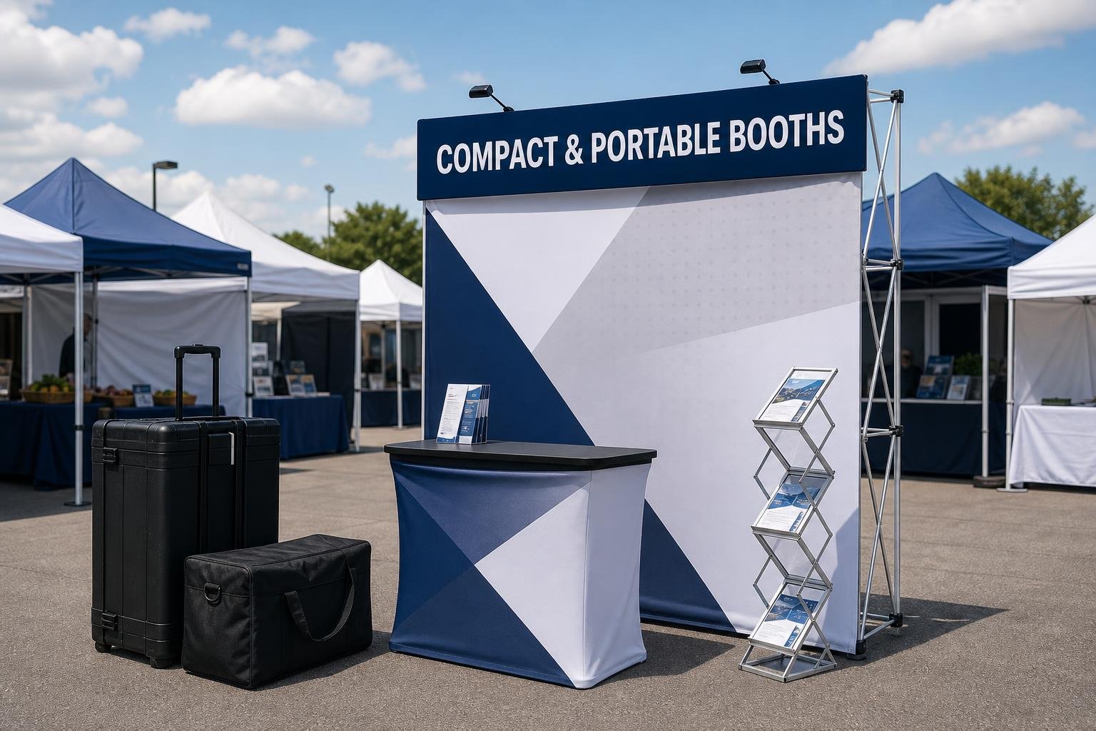 03 portable trade show booths trade show displays for sign projects in Apache, AZ